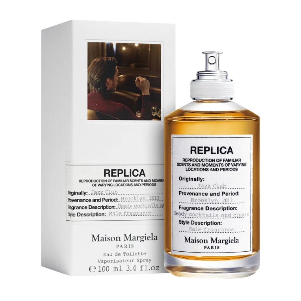 Maison Margiela Replica Jazz Club 3.4 oz. / 100ml Eau de Toilette - Arvella Fragrance